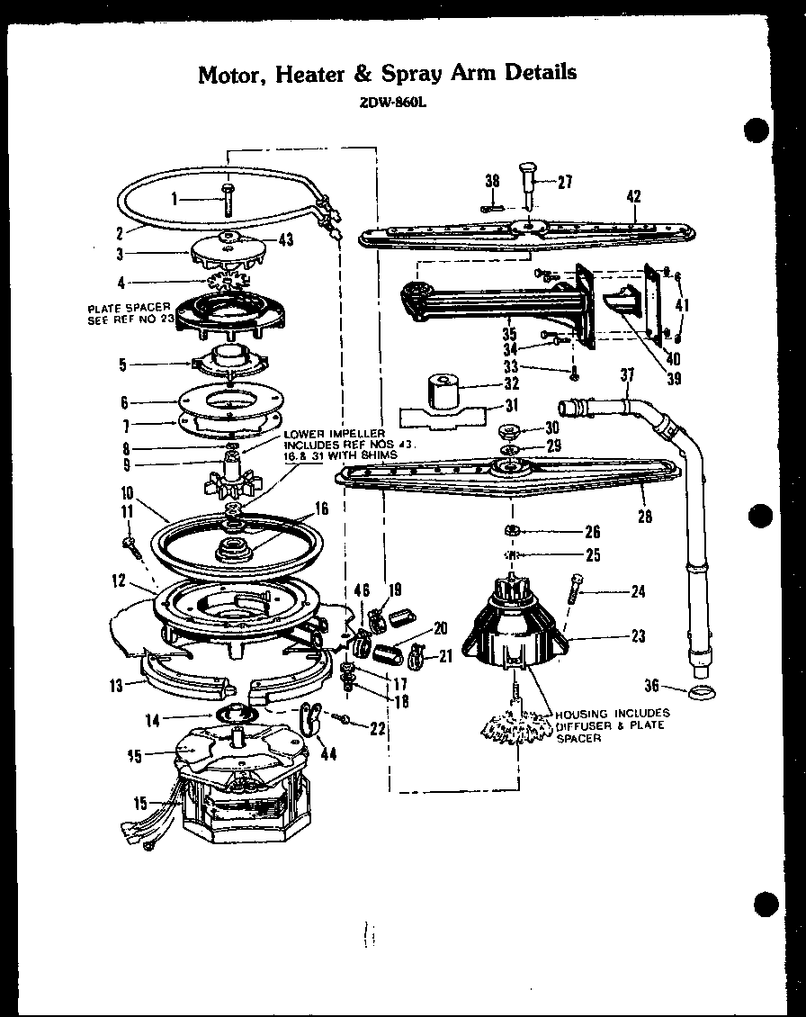 Motor (zdw-860l)