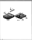 Upper rack assy