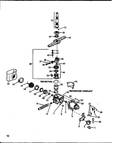 Motor/pump