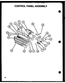 Control panel assembly (dus900b/p1139733nb) (ddw950b/p1139737nb) (ddw950ww/p1139737nw)