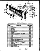 Control panel (dus204-19) (dur204-19-ol) (dcs211-1c) (dcs211-1a) (dcs211-1h) (dcs211-1w) (dcs211-1l) (dcr211-1a-om) (dcr211-1w-om) (dcr211-1l-om) (dcr211-1c-om) (dcr211-1h-om)