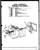 Detergent cup details (gax95dw-oa/mn01) (gax95dw-oa/mn02) (gax95dw-oa/mn03)