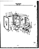 Tub details (ddw190/mn02) (ddw190/mn03) (ddw190/mn04)