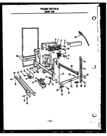 Frame details (ddw190/mn02) (ddw190/mn03) (ddw190/mn04)