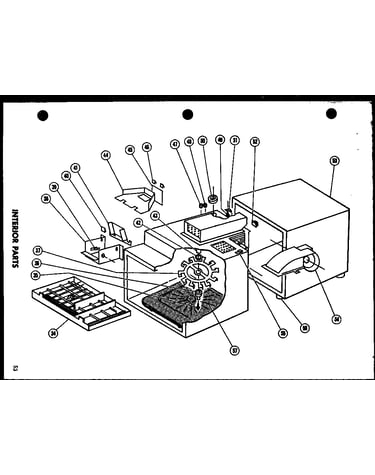 Interior parts (r-1/p71079-1m) (r-1h/p71079-1m)