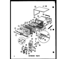 Amana RR-4/P71100-2M exterior parts diagram