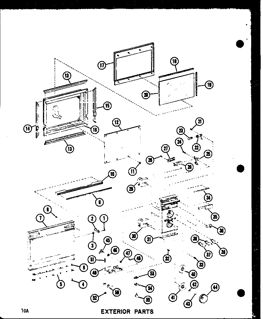 Exterior parts (rr-4d/p71100-5m)
