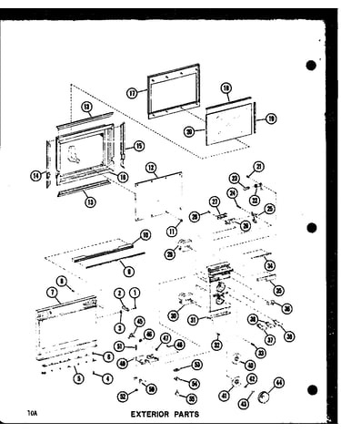 Exterior parts (rr-4d/p71100-5m)