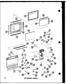 Exterior parts (rr-4d/p71100-4m)