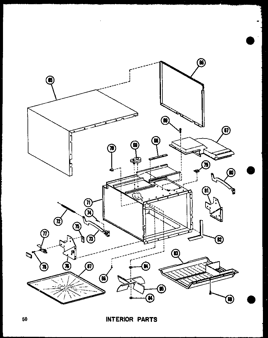 INTERIOR PARTS (RR-4D/P71100-4M)