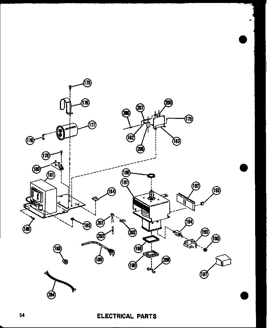 Electrical parts (rr-4d/p71100-4m)