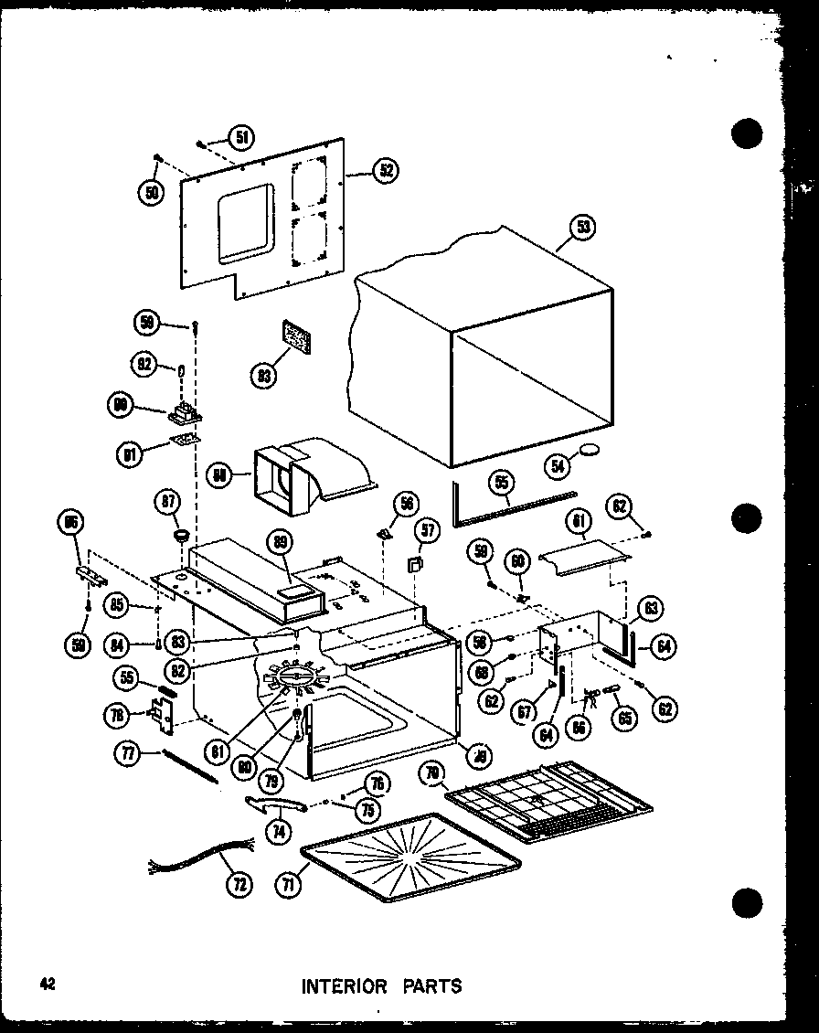 Interior parts