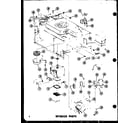 Amana MR-1W/P72347-1M interior parts diagram