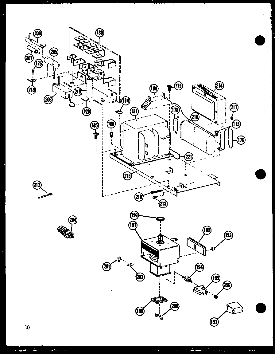 Transformer/magnetron