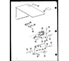 Amana RR-10A/P73560-2M fuse/resistors diagram