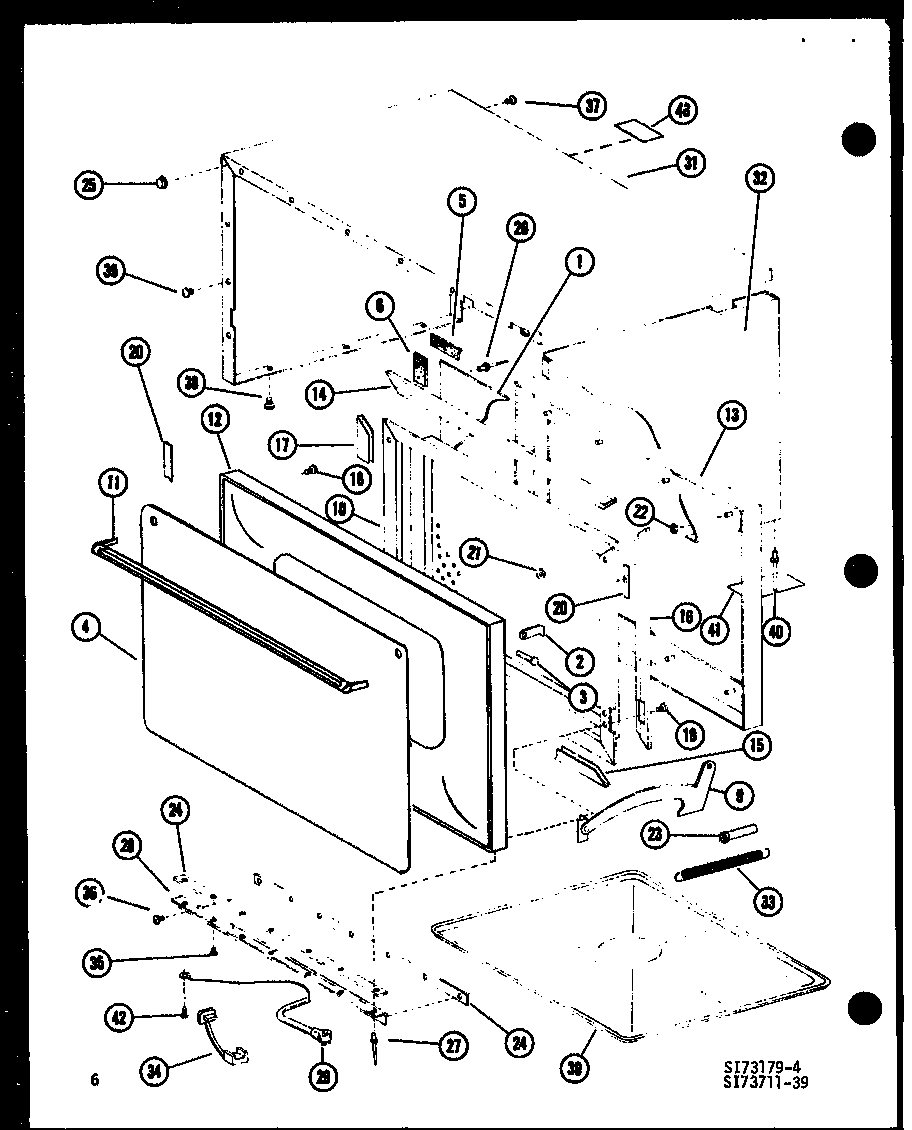 Outer cabinet