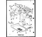 Amana ML-3/P74502-1M interior parts diagram