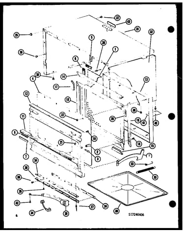 Outer cabinet