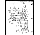 Amana ML-40/P76804-2M transformer/capacitor/fuses diagram