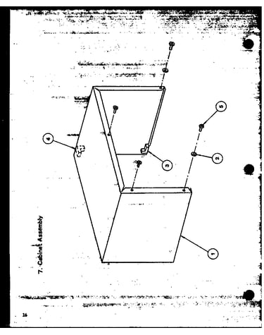 Outer cabinet