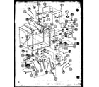 Amana RS20/P76695-2M transformer/capacitor/motor diagram
