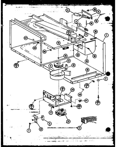 Blower/wiring harness