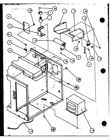 Transformer/capacitor