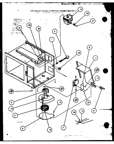 Blower/magnetron