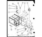 Amana RWG321T/P1118501M transformer/capacitor/fuse diagram