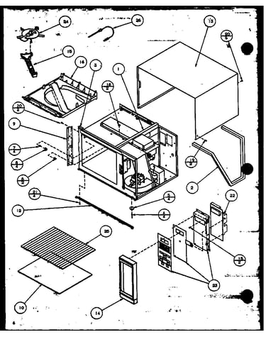 Keyboard/antenna assembly