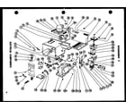 Amana RR2 electrical components diagram