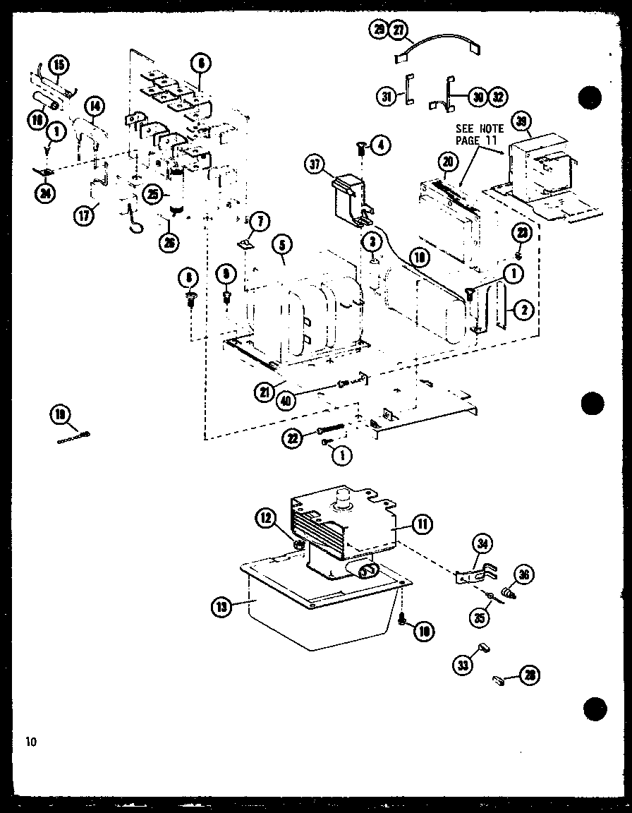 Transformer/magnetron