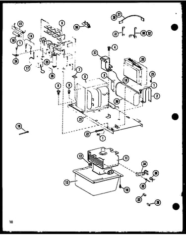 Transformer/capacitor/fuse