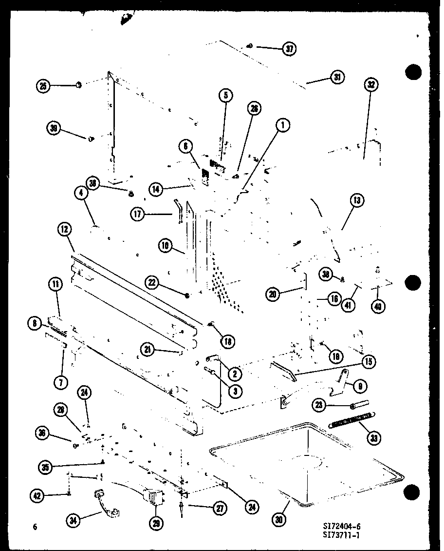 Outer cabinet/hardware