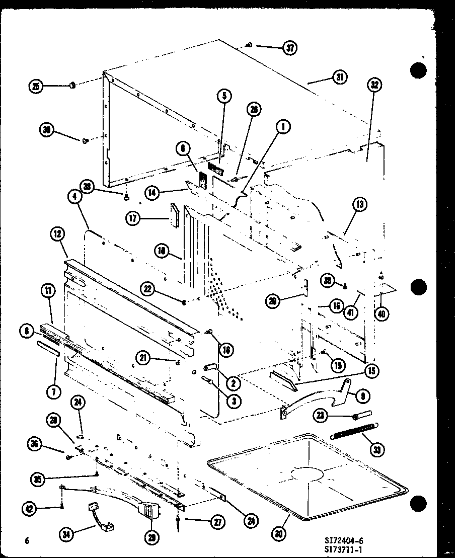 Outer cabinet
