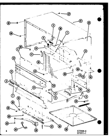 Outer cabinet