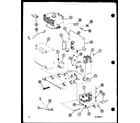 Amana RR-7DA/P73556-1M capacitor/transformer/fuse diagram