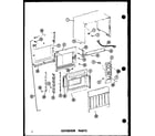 Amana ML-2/P72909-2M exterior parts diagram