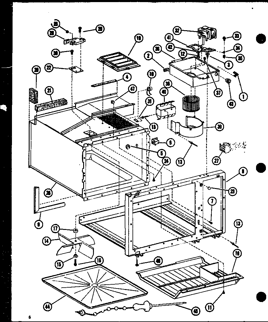 Blower/switches/wiring harness