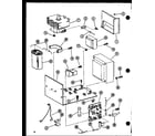 Amana R0-24-8/P73917-1M magnetron/transformer diagram