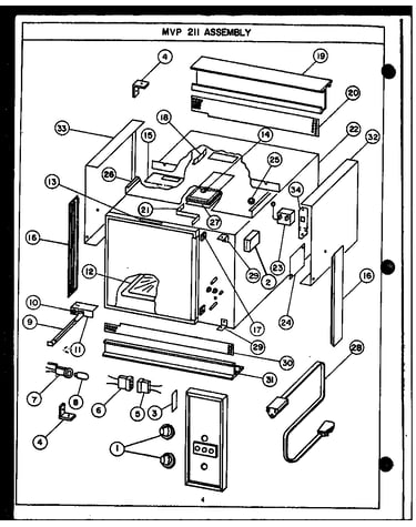 Outer cabinet
