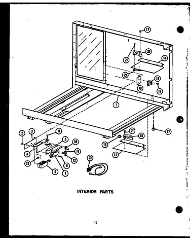 Interior parts