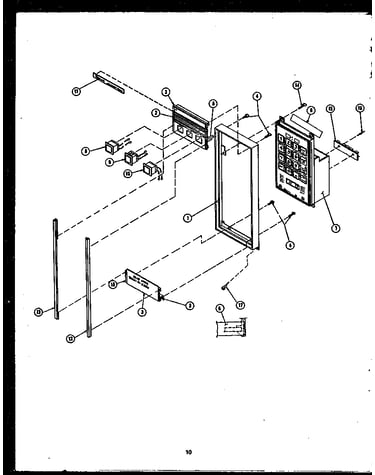 Control panel parts