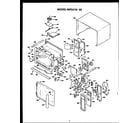 Caloric MPD218-02 microwave parts diagram