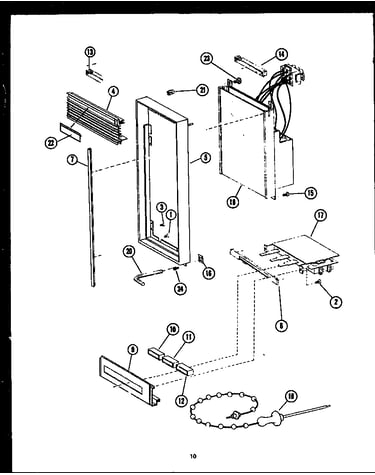 Control panel parts