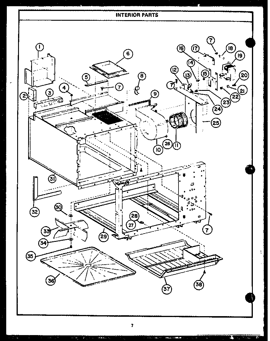 Interior parts