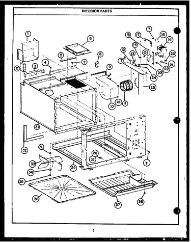 Interior parts