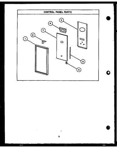 Control panel parts