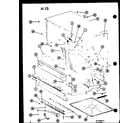 Amana RR-5B/P75175-1M outer cabinet diagram