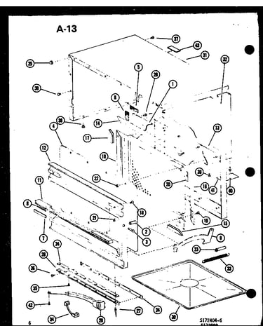 Outer cabinet